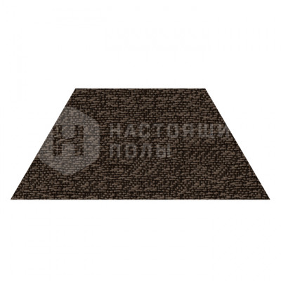 ПВХ плитка плетеная клеевая Dickson Mirage MIRA J526 Arizona Bronze Half Hexagon, 769.8*333*4 мм