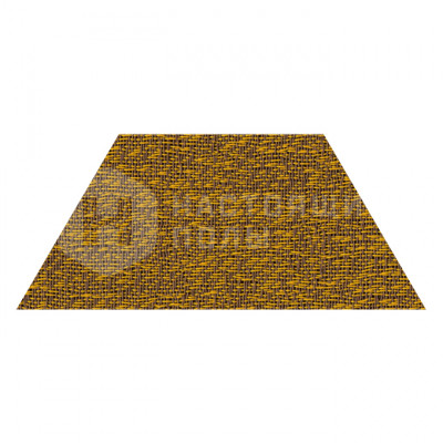 ПВХ плитка плетеная клеевая Dickson Mirage MIRA J547 Persian Yellow Half Hexagon, 769.8*333*4 мм