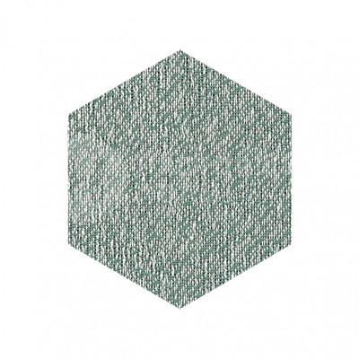 ПВХ плитка плетеная клеевая Dickson Mirage MIRA J558 Polar Hexagon, 500*433*4 мм