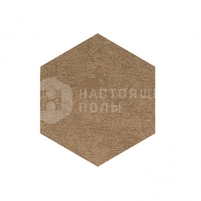 ПВХ плитка плетеная клеевая Dickson Boreal BORE J573 Dune Hexagon, 500*433*4 мм