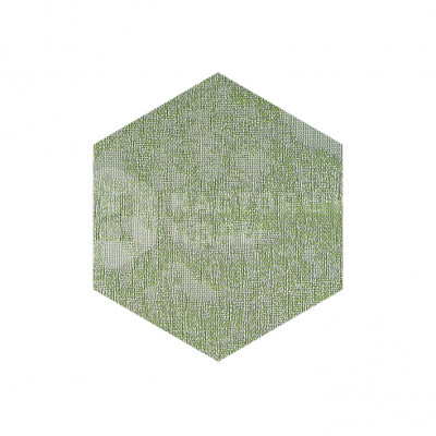 ПВХ плитка плетеная клеевая Dickson Boreal BORE J574 Pistacchio Hexagon, 500*433*4 мм