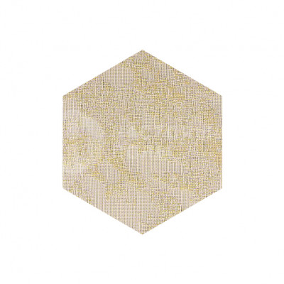 ПВХ плитка плетеная клеевая Dickson Boreal BORE J578 Gold Hexagon, 500*433*4 мм
