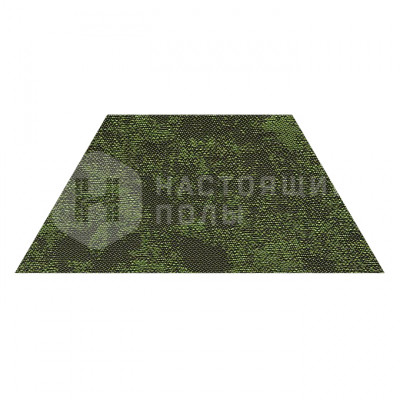 ПВХ плитка плетеная клеевая Dickson Boreal BORE J580 Evergreen Half Hexagon, 769.8*333*4 мм