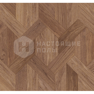 Модульный паркет Coswick Натуральная палитра 1187-1854-10 Дуб Миндальный Кофейное зерно Селект энд Бэттер шелковое масло ультраматовое, 433.8*127*15 мм