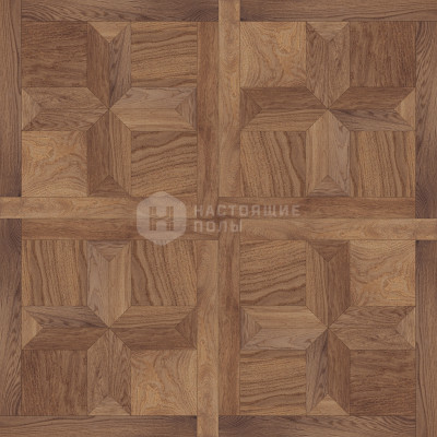 Модульный паркет Coswick Натуральная палитра 1106-1854-10 Дуб Миндальный Блуа Селект энд Бэттер шелковое масло ультраматовое, 635*635*19.05 мм