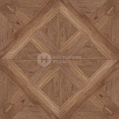 Модульный паркет Coswick Натуральная палитра 1159-1854-10 Дуб Миндальный Брезе Селект энд Бэттер шелковое масло ультраматовое, 635*635*19.05 мм