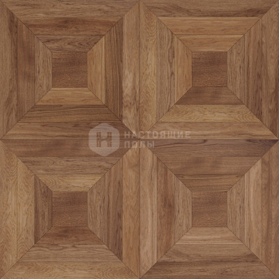 Модульный паркет Coswick Натуральная палитра 1181-1854-10 Дуб Миндальный Таттершел Селект энд Бэттер шелковое масло ультраматовое, 635*635*19.05 мм