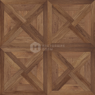 Модульный паркет Coswick Натуральная палитра 1144-1854-10 Дуб Миндальный Трианон Селект энд Бэттер шелковое масло ультраматовое, 635*635*19.05 мм