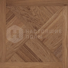 1160-1854-10 Дуб Миндальный Фонтенбло Селект энд Бэттер шелковое масло ультраматовое, 635*635*19.05 мм