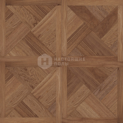 Модульный паркет Coswick Натуральная палитра 1160-1854-10 Дуб Миндальный Фонтенбло Селект энд Бэттер шелковое масло ультраматовое, 635*635*19.05 мм