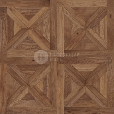 Модульный паркет Coswick Натуральная палитра 1157-1854-10 Дуб Миндальный Хелмсли Селект энд Бэттер шелковое масло ультраматовое, 635*635*19.05 мм