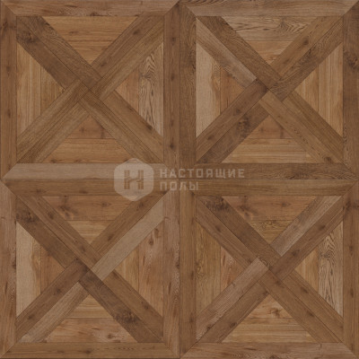 Модульный паркет Coswick Натуральная палитра 1144-1841-10 Дуб Соломенный Трианон Селект энд Бэттер шелковое масло ультраматовое, 635*635*19.05 мм