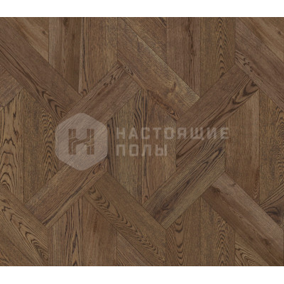 Модульный паркет Coswick Натуральная палитра 1187-1814-10 Дуб Амбарный Кофейное зерно Селект энд Бэттер шелковое масло ультраматовое, 433.8*127*15 мм