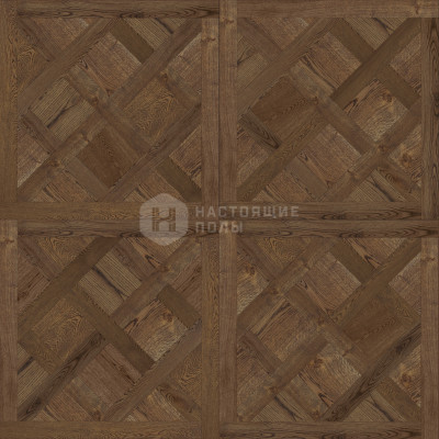 Модульный паркет Coswick Натуральная палитра 1143-1814-10 Дуб Амбарный Версаль Селект энд Бэттер шелковое масло ультраматовое, 635*635*19.05 мм