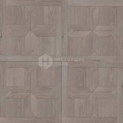 Модульный паркет Coswick Оттенки серого 1106-1215-10 Дуб Шамбор Блуа Селект энд Бэттер шелковое масло, 635*635*19.05 мм