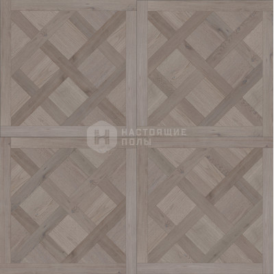 Модульный паркет Coswick Оттенки серого 1143-1215-10 Дуб Шамбор Версаль Селект энд Бэттер шелковое масло, 635*635*19.05 мм