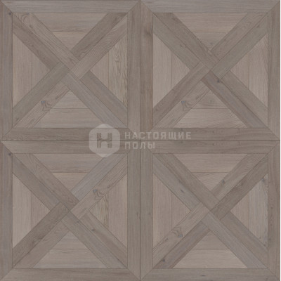 Модульный паркет Coswick Оттенки серого 1144-1215-10 Дуб Шамбор Трианон Селект энд Бэттер шелковое масло, 635*635*19.05 мм