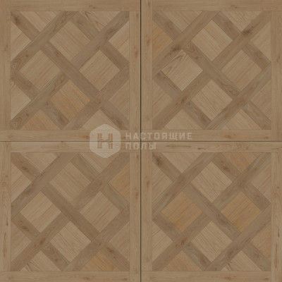 Модульный паркет Coswick Оттенки серого 1143-1247-10 Дуб Пастель Версаль Селект энд Бэттер шелковое масло, 635*635*19.05 мм