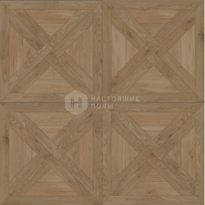 Модульный паркет Coswick Оттенки серого 1144-1247-10 Дуб Пастель Трианон Селект энд Бэттер шелковое масло, 635*635*19.05 мм