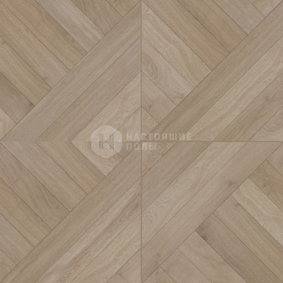 Модульный паркет Coswick Оттенки серого 1158-1833-10 Дуб Серое дерево Монсоро Селект энд Бэттер шелковое масло ультраматовое, 635*635*19.05 мм