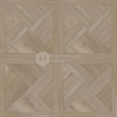 Модульный паркет Coswick Оттенки серого 1160-1833-10 Дуб Серое дерево Фонтенбло Селект энд Бэттер шелковое масло ультраматовое, 635*635*19.05 мм