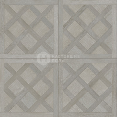 Модульный паркет Coswick Оттенки серого 1143-1891-10 Дуб Серая пейна Версаль Селект энд Бэттер шелковое масло ультраматовое, 635*635*19.05 мм