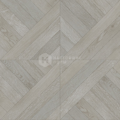 Модульный паркет Coswick Оттенки серого 1158-1891-10 Дуб Серая пейна Монсоро Селект энд Бэттер шелковое масло ультраматовое, 635*635*19.05 мм