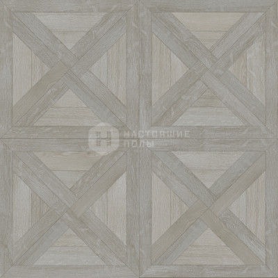 Модульный паркет Coswick Оттенки серого 1144-1891-10 Дуб Серая пейна Трианон Селект энд Бэттер шелковое масло ультраматовое, 635*635*19.05 мм