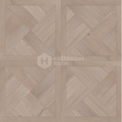 Модульный паркет Coswick Оттенки серого 1160-1855-10 Дуб Серый Дэви Фонтенбло Селект энд Бэттер шелковое масло ультраматовое, 635*635*19.05 мм