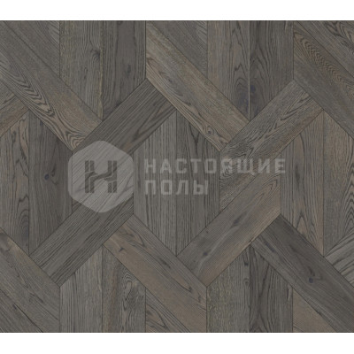 Модульный паркет Coswick Оттенки серого 1150-1863-10 Дуб Туманные фьорды Кофейное зерно Селект энд Бэттер шелковое масло ультраматовое, 433.8*127*19.05 мм