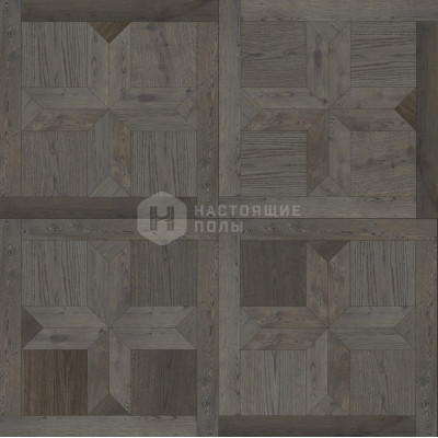 Модульный паркет Coswick Оттенки серого 1106-1863-10 Дуб Дуб Туманные фьорды Блуа Селект энд Бэттер шелковое масло ультраматовое, 635*635*19.05 мм