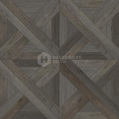 Модульный паркет Coswick Оттенки серого 1159-1863-10 Дуб Туманные фьорды Брезе Селект энд Бэттер шелковое масло ультраматовое, 635*635*19.05 мм