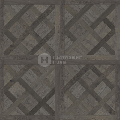 Модульный паркет Coswick Оттенки серого 1143-1863-10 Дуб Туманные фьорды Версаль Селект энд Бэттер шелковое масло ультраматовое, 635*635*19.05 мм