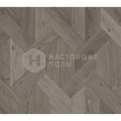 Модульный паркет Coswick Оттенки серого 1187-1230-10 Дуб Скалистый риф Кофейное зерно Селект энд Бэттер шелковое масло, 433.8*127*15 мм