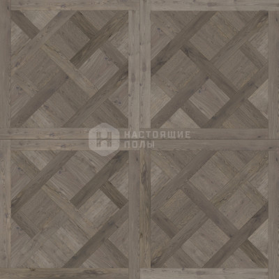 Модульный паркет Coswick Оттенки серого 1143-1230-10 Дуб Скалистый риф Версаль Селект энд Бэттер шелковое масло, 635*635*19.05 мм