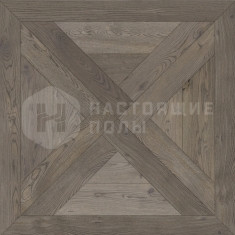 1144-1230-10 Дуб Скалистый риф Трианон Селект энд Бэттер шелковое масло, 635*635*19.05 мм