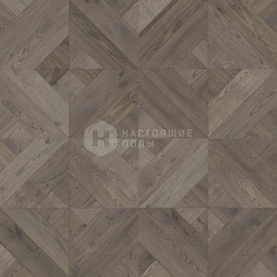 Модульный паркет Coswick Оттенки серого 1155-1230-10 Дуб Скалистый риф Шенонсо Селект энд Бэттер шелковое масло, 635*635*19.05 мм