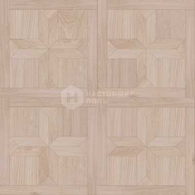 Модульный паркет Coswick Белые ночи 1106-1842-10 Дуб Акварельный белый Блуа Селект энд Бэттер шелковое масло ультраматовое, 635*635*19.05 мм