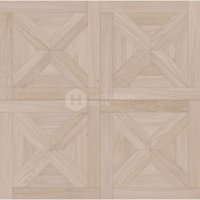 Модульный паркет Coswick Белые ночи 1157-1842-10 Дуб Акварельный белый Хелмсли Селект энд Бэттер шелковое масло ультраматовое, 635*635*19.05 мм