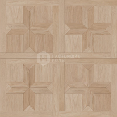 Модульный паркет Coswick Белые ночи 1106-1808-10 Дуб Ванильный Блуа Селект энд Бэттер шелковое масло ультраматовое, 635*635*19.05 мм