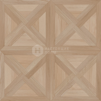 Модульный паркет Coswick Белые ночи 1144-1808-10 Дуб Ванильный Трианон Селект энд Бэттер шелковое масло ультраматовое, 635*635*19.05 мм