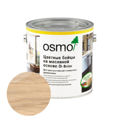 Цветной бейц на масляной основе Osmo Ol-Beize 3519 Натуральный (0.22л)