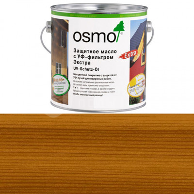 Защитное масло с УФ-фильтром Osmo UV Schutz Ol Extra 431 Светлый кедр (0.22л)