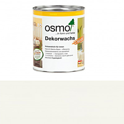 Цветное декоративное масло Osmo Dekorwachs Transparent Tone 3115 Светло-серое прозрачное (2.5 л)