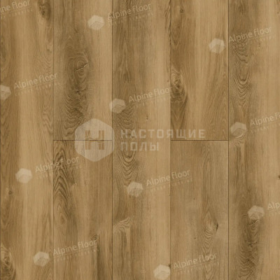 WPC плитка Alpine Floor Premium 12 ECO 24-6 Дуб Дюна, 1524*228*12 мм