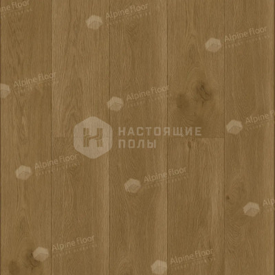 WPC плитка Alpine Floor Premium 12 ECO 24-3 Дуб Эталон, 1524*228*12 мм