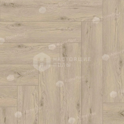 ПВХ плитка клеевая елочка Alpine Floor Parquet LVT ECO 16-23 Дуб Алиот, 590*118*2.5 мм