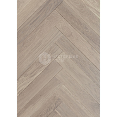 Паркет елочка Karelia 1019ABHB8COTT111 Дуб Cotton HB, 600*100*14 мм