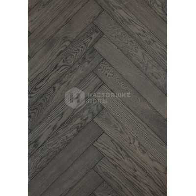 Паркет елочка Karelia 1019ABHB8BRAN111 Дуб Brandy HB, 600*100*14 мм