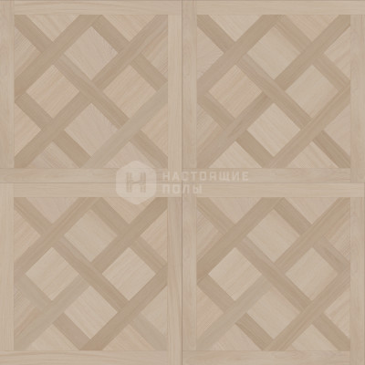 Модульный паркет Coswick Белые ночи 1143-1822-10 Дуб Альбатрос Версаль Селект энд Бэттер шелковое масло ультраматовое, 635*635*19.05 мм